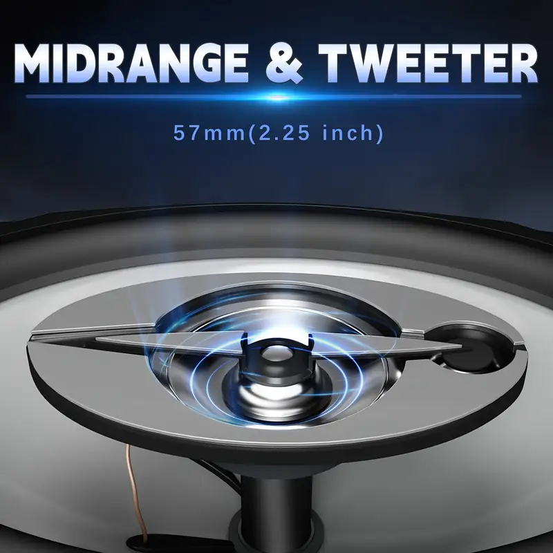 6"x9" Speakers - 3-Way Car Coaxial Speakers, 300W, 4-Ohm Impedance,Injection Woofer & Electro-Dynamic Tweeter, Heavy Duty Magnet,Sold in Pairs