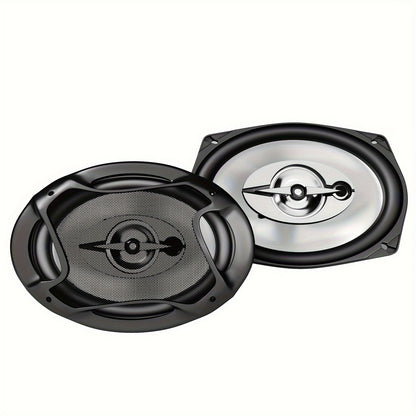 6"x9" Speakers - 3-Way Car Coaxial Speakers, 300W, 4-Ohm Impedance,Injection Woofer & Electro-Dynamic Tweeter, Heavy Duty Magnet,Sold in Pairs