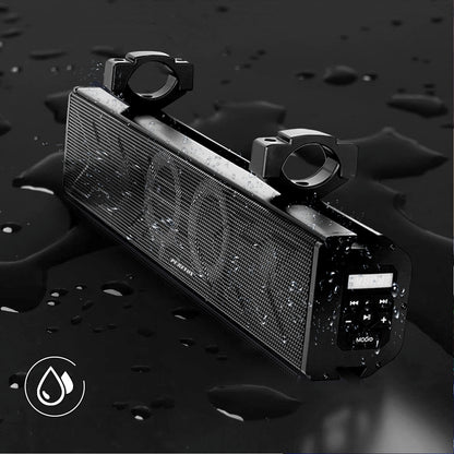 UTV/ATV 26 Inch Soundbar 4-Speaker Waterproof Bluetooth with Multicolor LED Lighting